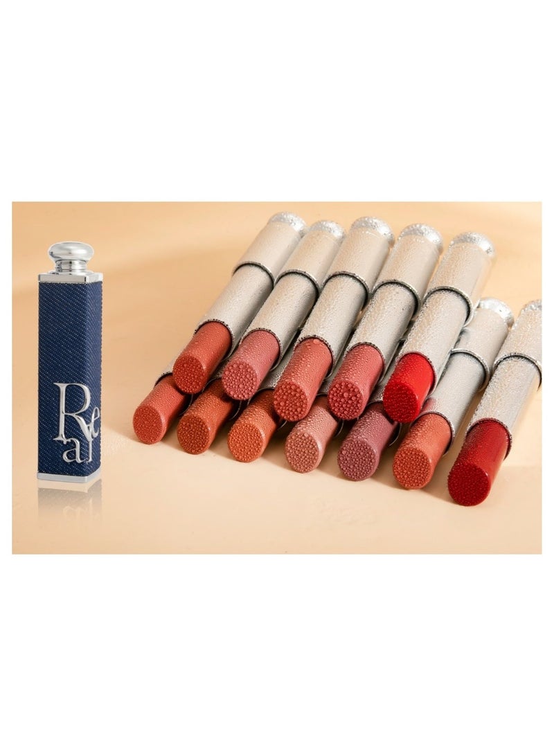 ريال بيوتي أرواج أحمر الشفاه من ريال بيوتي 12 لون مميز لاطلالة جذابة - Image 1