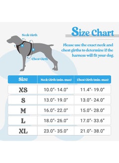 Rabbitgoo rabbitgoo Dog Harness Medium No Pull Pet Harness with 2 Leash Clips, Adjustable Soft Padded Pet Vest Harness, Reflective No-Choke with Easy Control Handle for Training or Walking  - Image 2