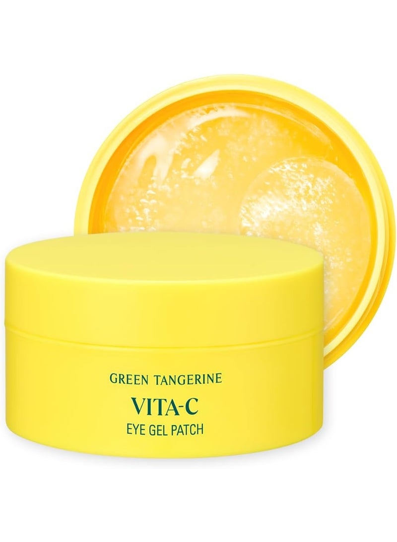 لصقات العين بفيتامين سي بنكهة اليوسفي الأخضر من غودال - 60 لصقة - أقنعة جل مرطبة للعينين المتعبتين والمنتفختين، منتجات العناية بالبشرة الكورية، بشرة نضرة، أساسيات العناية اليومية - Image 1