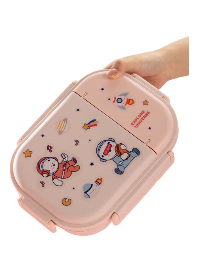 GRASEY Guangyi 316 Stainless Steel Lunch Box For Elementary School Students And Office Workers, 3-Compartment Bento Box With Utensils, Soup Bowl And Bag Gy7406 - Image 3