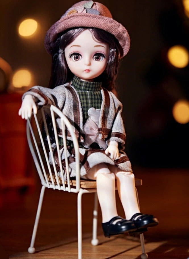 XiuWoo Clothes Changing Girl's Toy Doll Fashion Models Beauty Princess Baby Lovely Dolls Perfect Birthday Gifts - Image 1