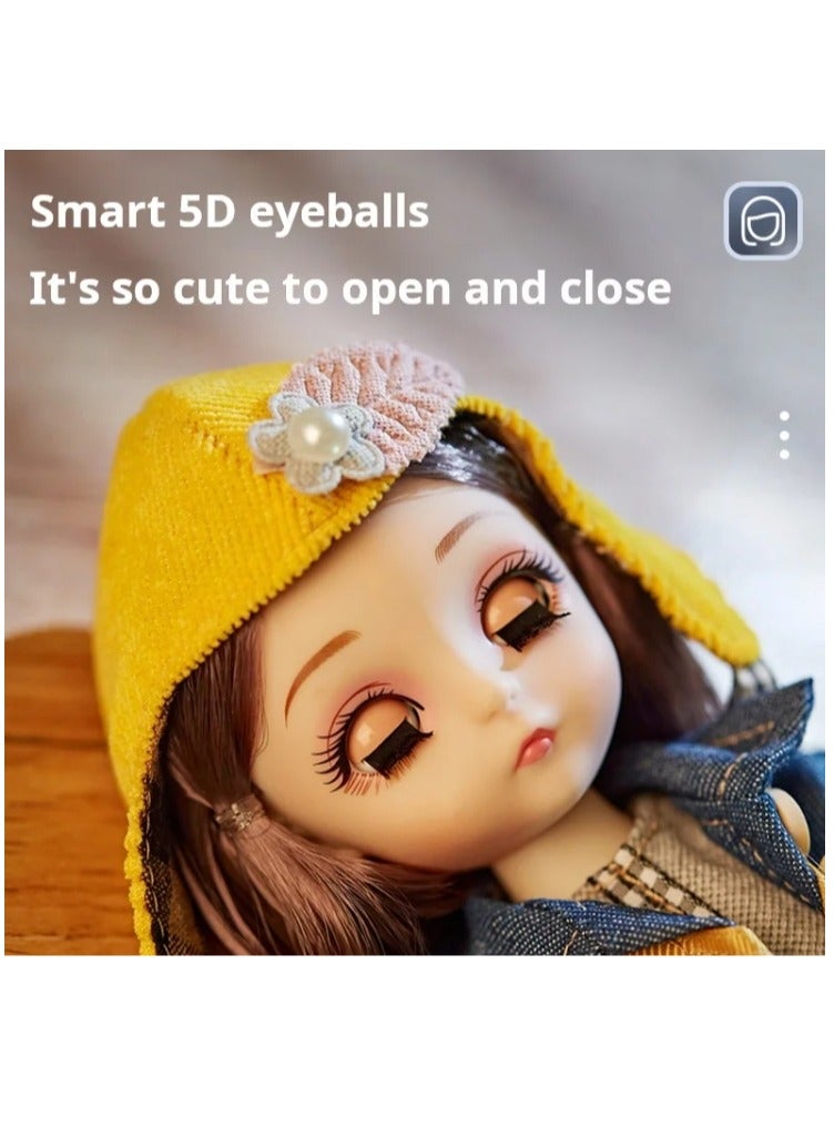 XiuWoo Clothes Changing Girl's Toy Doll Fashion Models Beauty Princess Baby Lovely Dolls Perfect Birthday Gifts - Image 2