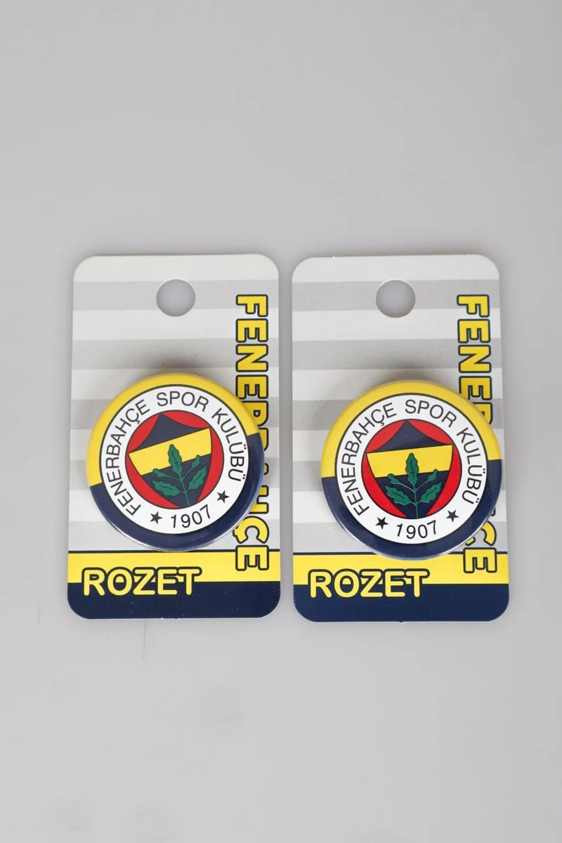 Fenerbahçe Fenerbahce 2-Piece Badge Licensed With Dekomus