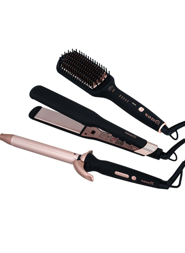 DERAAH Deraah Triple Waves styling kit with bag  - Image 2