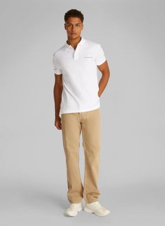 Calvin Klein Jeans Monologo Short Sleeve Polo  - Image 4