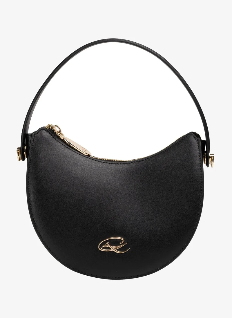 Christian Lacroix Christian Lacroix Women's Sirocco Genuine Leather Shoulder Bag - Black