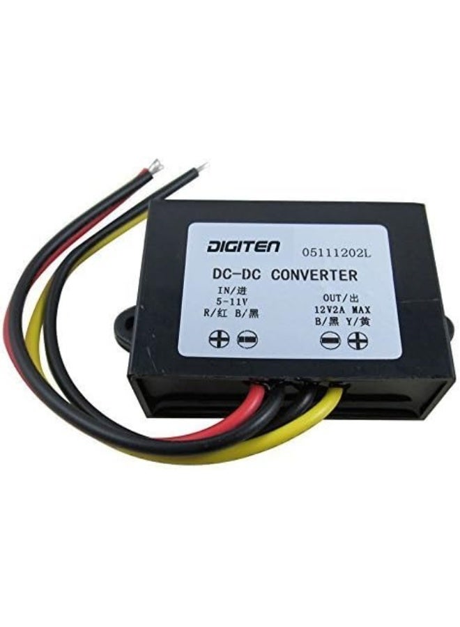 DIGITEN DC 6V 5-11V to 12V 2A Step up Converter Regulator Waterproof Boost Power Module - Image 4