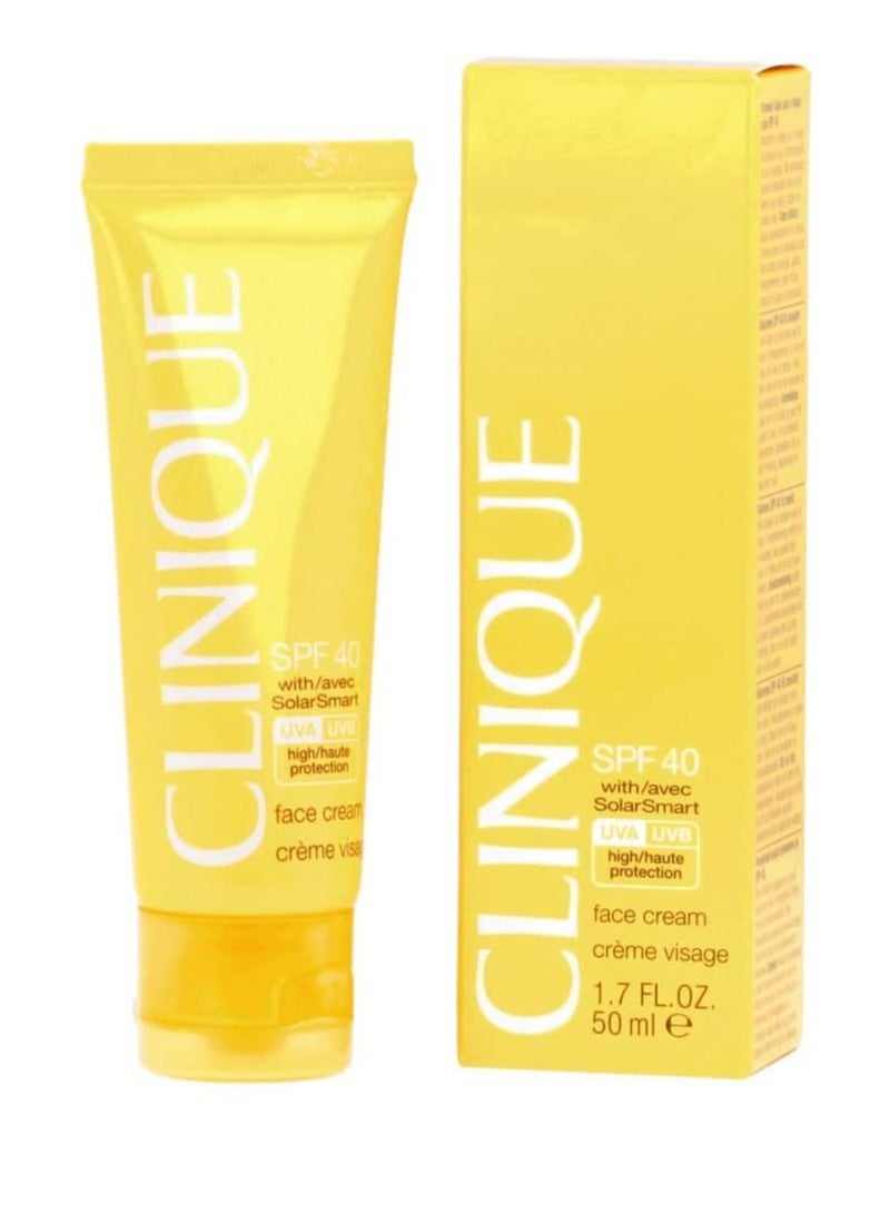 كلينيك كريم واقي شمس للوجه بعامل وقاية من الشمس 40 - Image 2