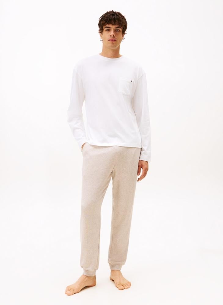 تومي هيلفيغر تي شيرت  الأصلي بأكمام طويلة للاسترخاء - Image 1