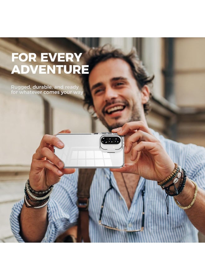 عام غطاء سامسونج جالكسي A36/A56-5G - تصميم فائق الرقة مقاوم للسقوط وبصمات الأصابع مع حماية فتحة الكاميرا وحامل قائم - Image 4