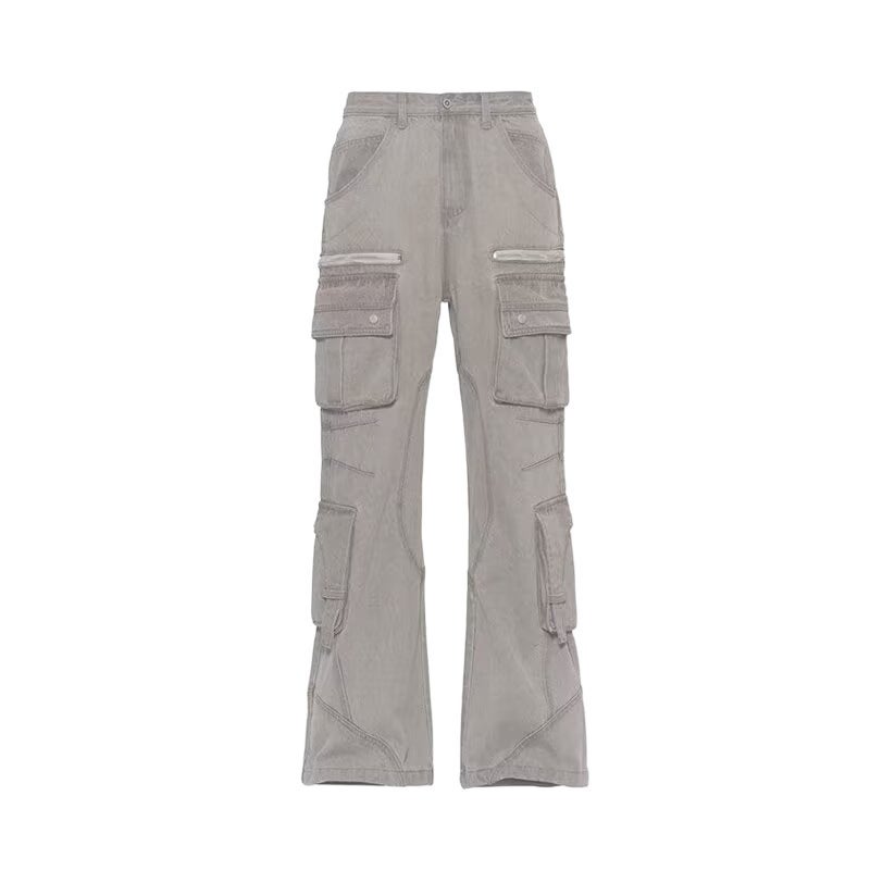 Unisex Classic Denim Jeans Loose Fit Daily Outdoor Wear - Image 5