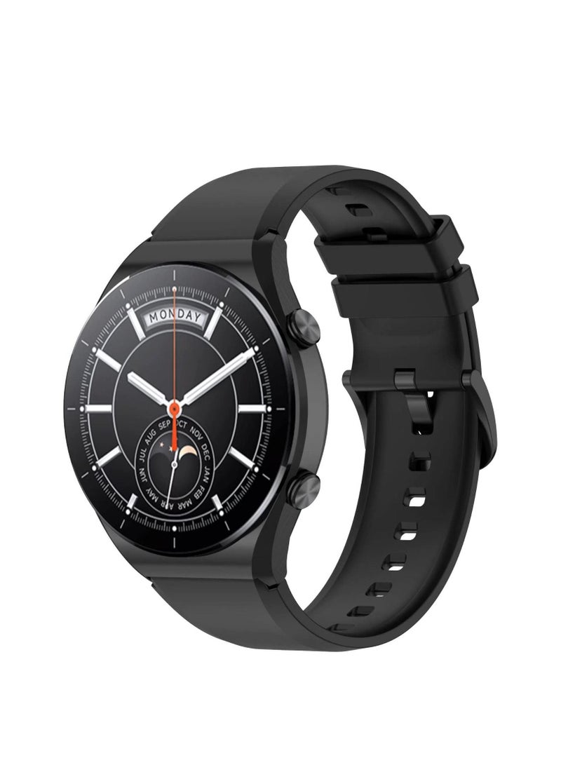 Soft Silicone 22mm Watch Strap for Xiaomi Watch S1 Replacement Wristband Bands Bracelet for Xiaomi Watch S1 - Image 1
