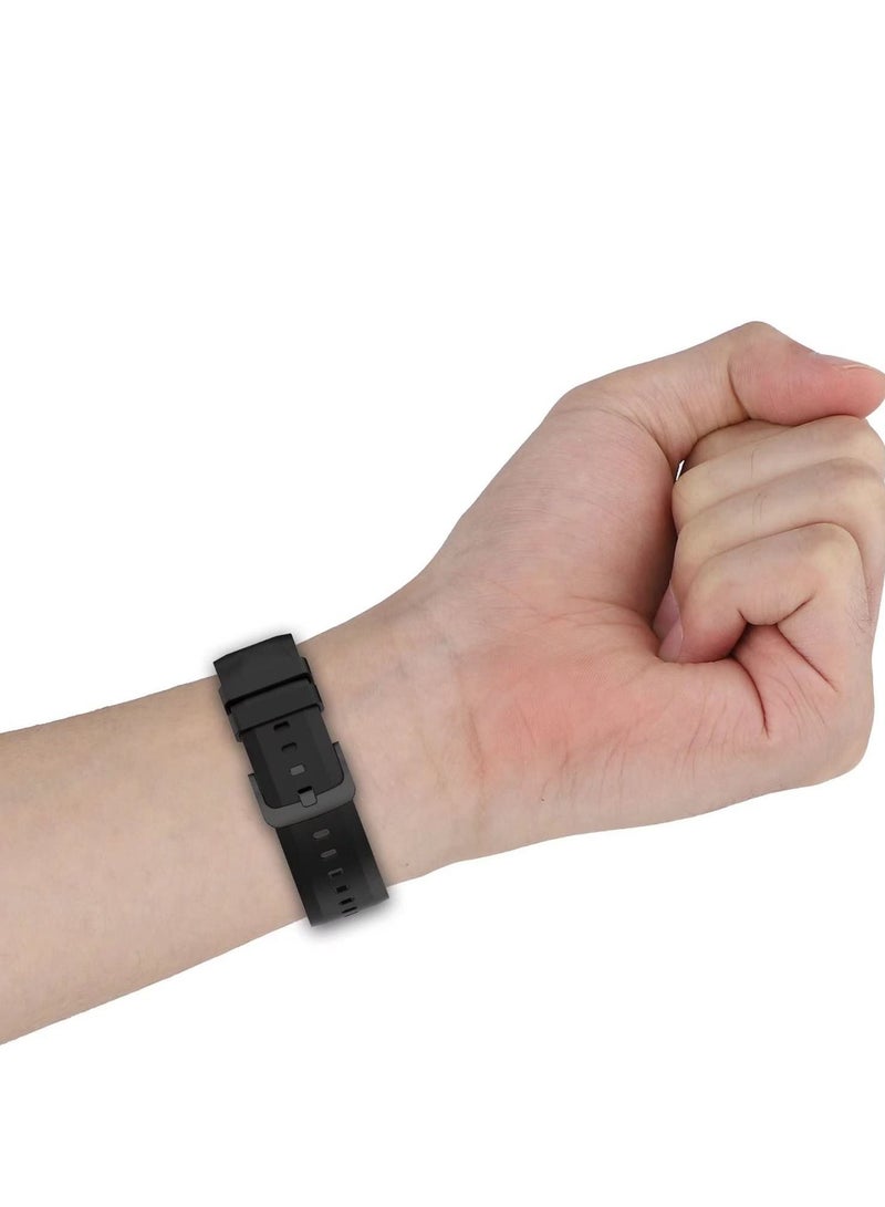 Soft Silicone 22mm Watch Strap for Xiaomi Watch S1 Replacement Wristband Bands Bracelet for Xiaomi Watch S1 - Image 5