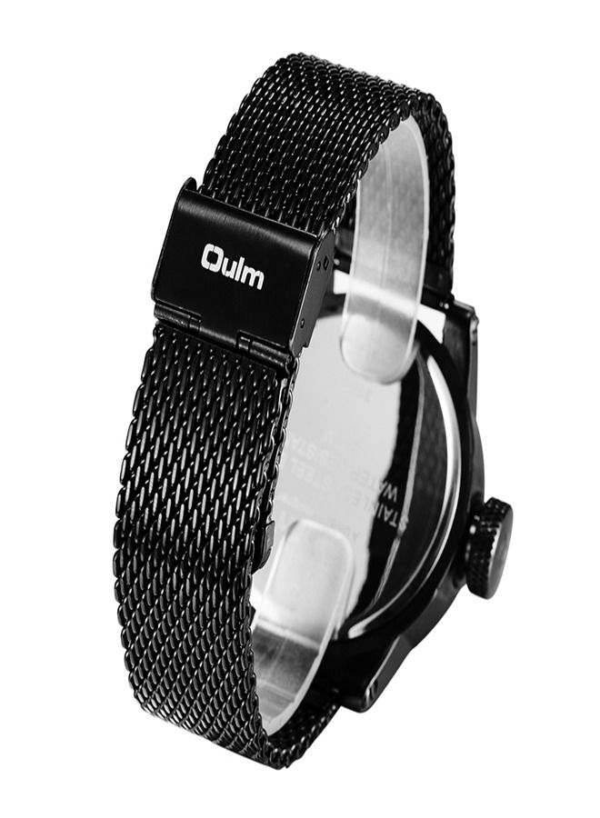 أولم العربية: ساعة أولم للرجال - سوار ميتان milanese معدني، عرض التاريخ، مقاومة للماء 30 متر، حركة كوارتز - ساعة متعددة الاستخدامات - Image 5