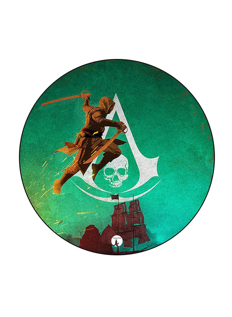 Video Game Assassin'S Creed Printed Mouse Pad Multicolour