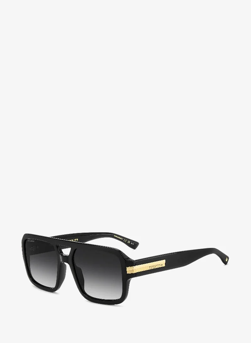 ديسكويرد2 DSQUARED2 D2 0197/S Sunglasses Black Navigator