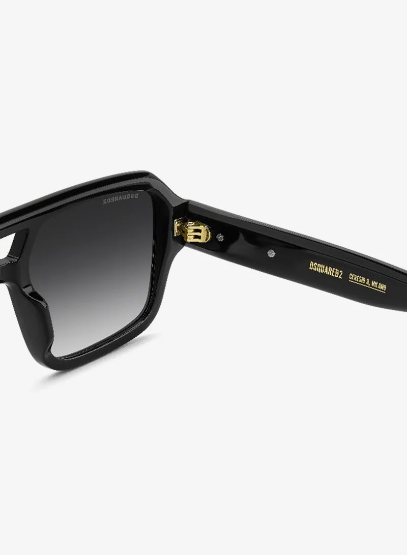 Dsquared2  DSQUARED2 D2 0197/S Sunglasses Black Navigator  | Best Price UAE
