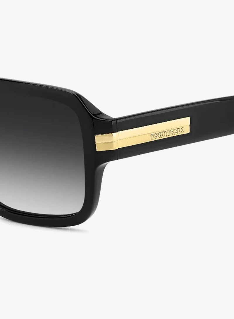 Dsquared2  DSQUARED2 D2 0197/S Sunglasses Black Navigator  | Best Price UAE