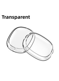 Generic Suitable For Apple Airpods Max Protective Case Head-mounted Transparent Ear Cap Earphone Cover Earmuffs Anti-scratch Soft Shell-Specifications:Transparent (one Pair With Package)  - Image 1