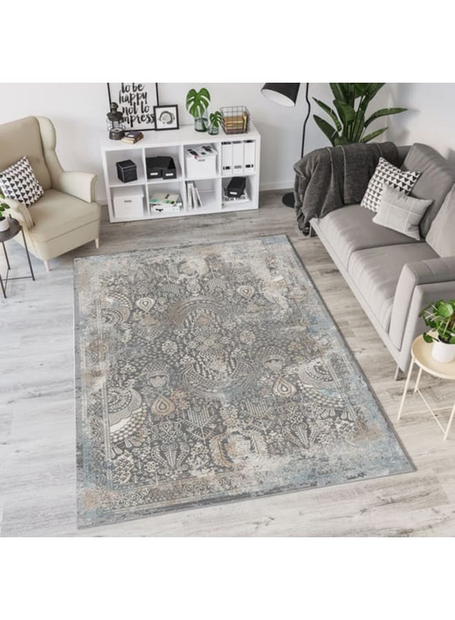 هندي منداله سجادة مطبوعة من القطن الشنيل – تصميمات كلاسيكية، حديثة، وفينتاج – قاعدة قماشية ناعمة، متوفرة بأحجام - Image 2