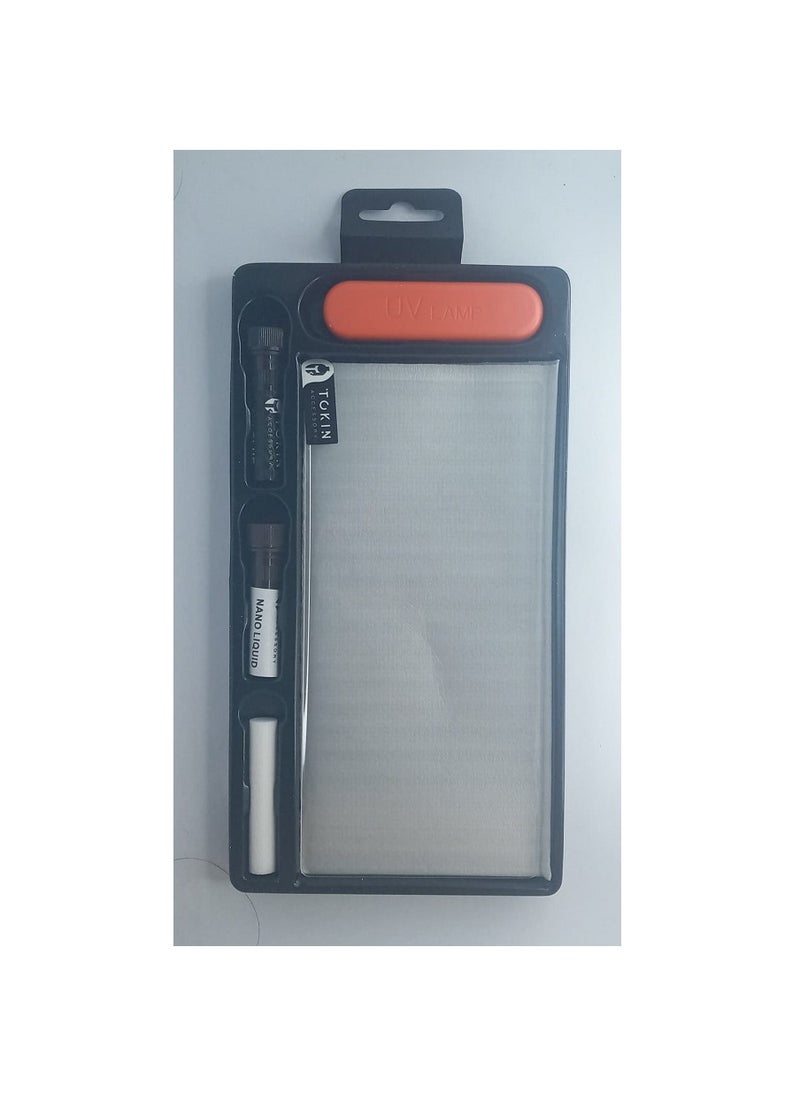 UV Liquid Glue Full Coverage Tempered Glass Screen Protector For Samsung Galaxy S24 Ultra - Clear