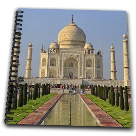 3dRose db_75425_2 Taj Mahal, Agra, India-As10 Aje0014-Adam Jones-Memory Book, 12 by 12-Inch - Image 2