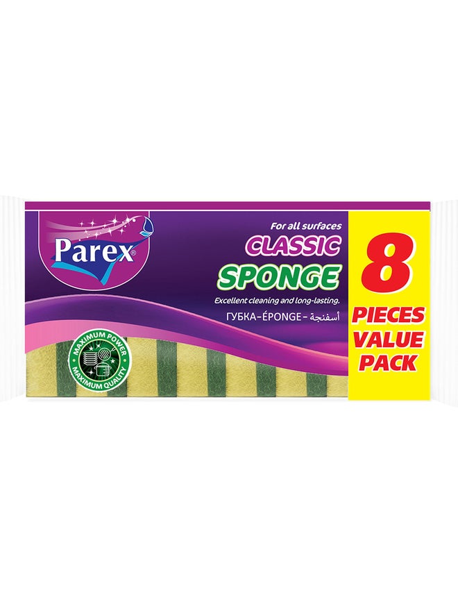 Parex 8-Piece Classic Sponge Nail Saver Value Pack - Image 1