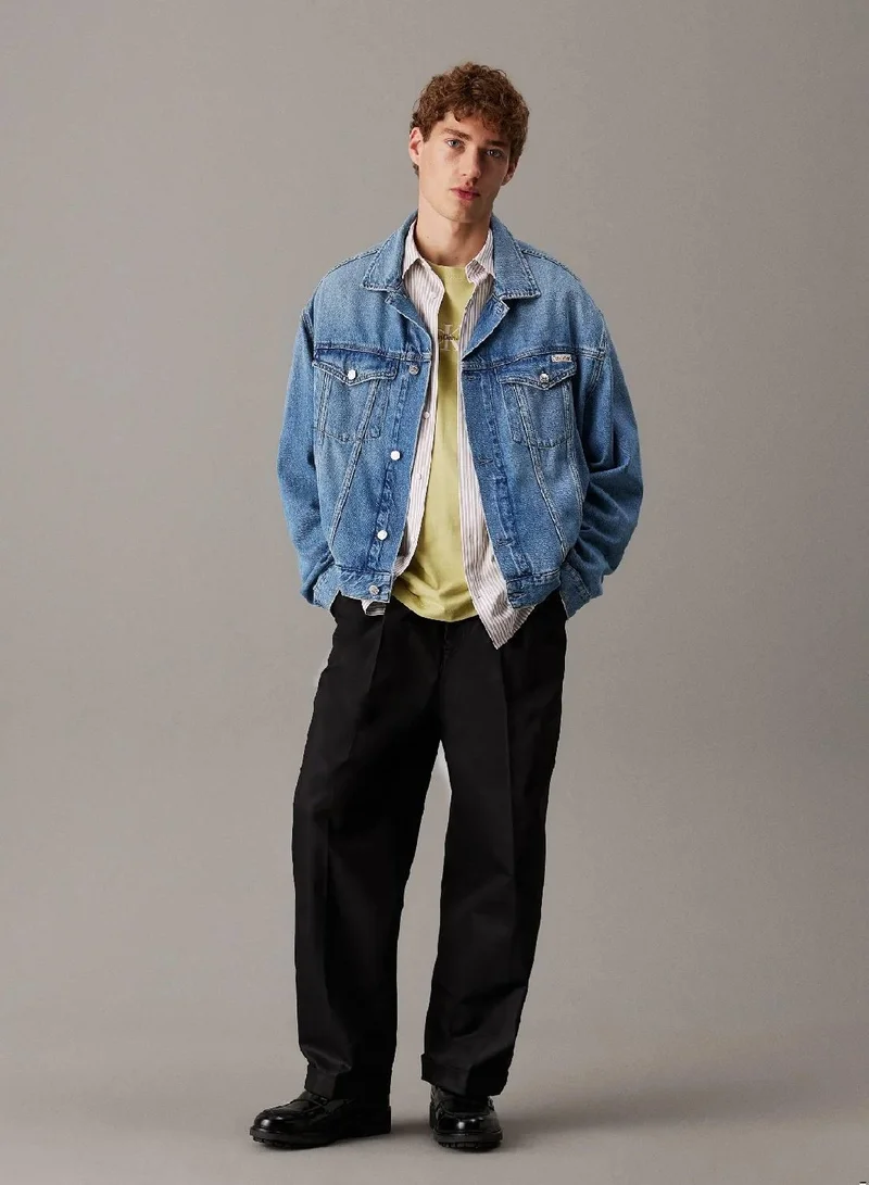 Calvin Klein Jeans  Relaxed Denim Jacket for Men | Best Price UAE