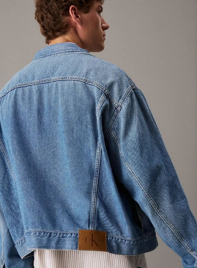 Calvin Klein Jeans  Relaxed Denim Jacket for Men | Best Price UAE