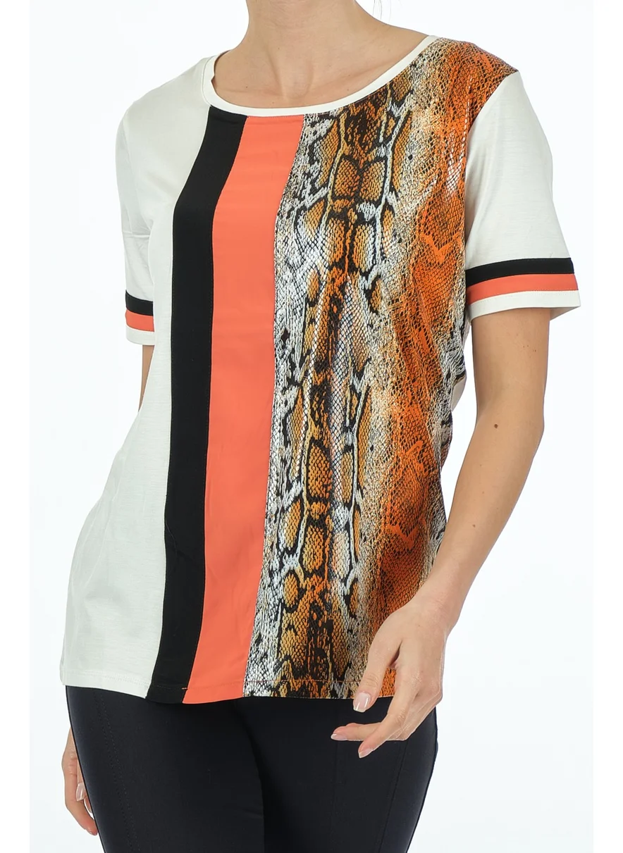 Twomail Orange Women's T-Shirt MY2350P10787