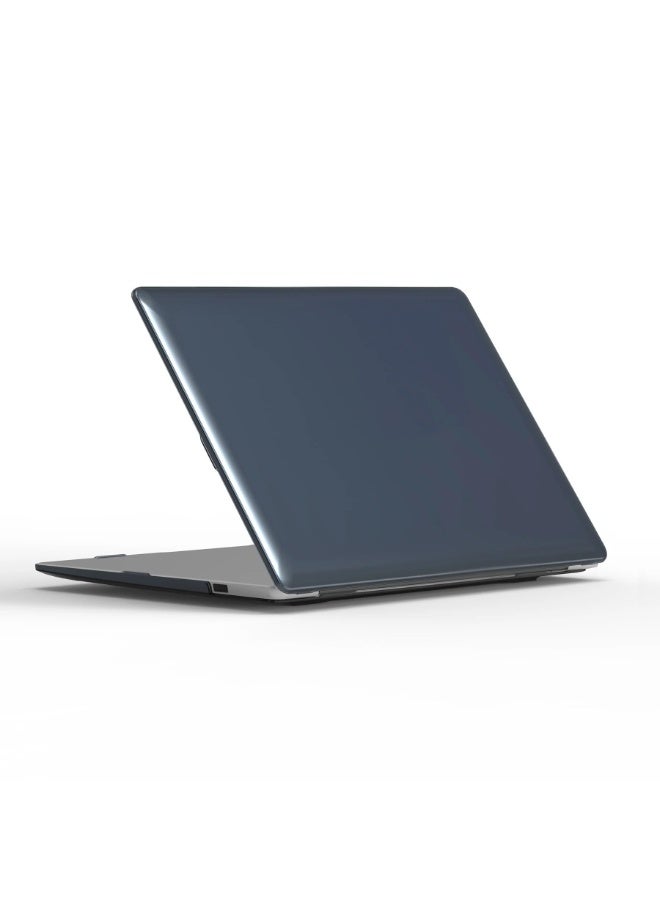 قشرة صلبة حالة واقية على غطاء هواوي MateBook 14 2024 2025 FLMH-X FLMH-16 FLMH-32 14.2 "2.8K OLED الكمبيوتر المحمول w / Touch Control Ultra 5 7 معالجات غطاء حالة الكمبيوتر المحمول (كريستال أسود) - Image 5