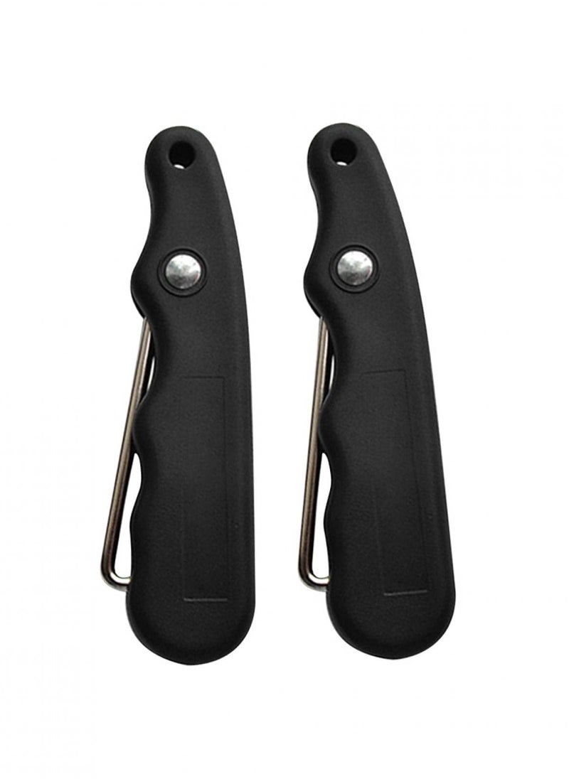 Generic 2 Pieces Ice Skate Lace Tightener Tool, Figure Skate Wire Lace Tightener Puller Tool, Sports Folding Lace Tightener for Ice Skates Figure Skates Boots Shoes  - Image 1