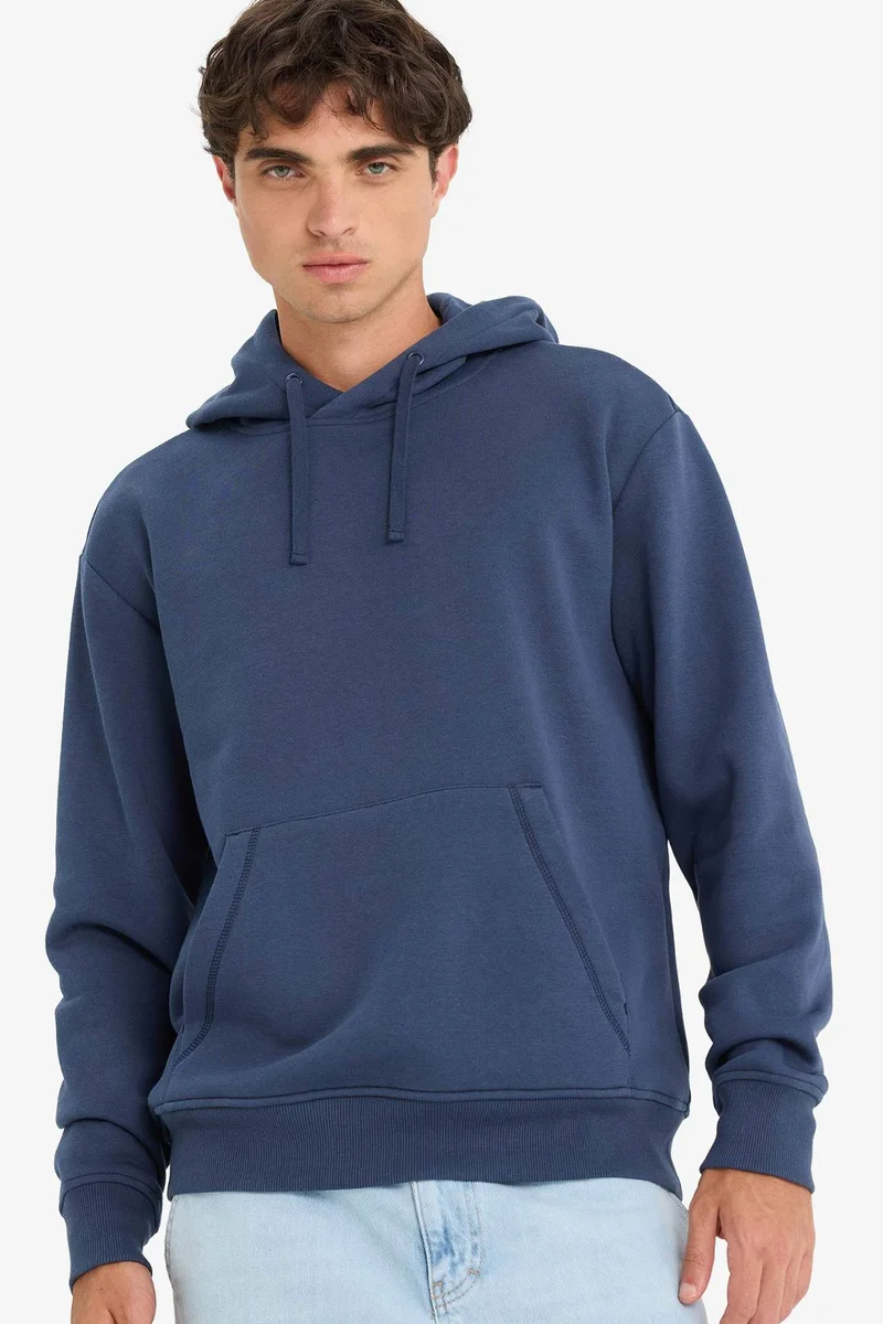 DeFacto Regular Fit Long Sleeve Sweatshirt
