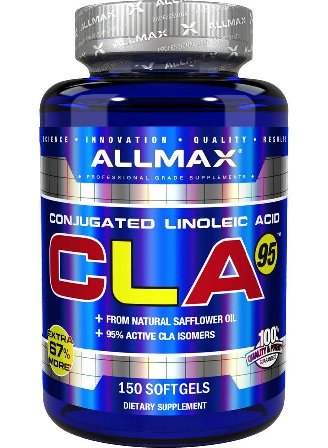 AllMax Nutrition ALLMAX للتغذية CLA95، 1,000 ملغ، 150 كبسولة لينة - Image 4