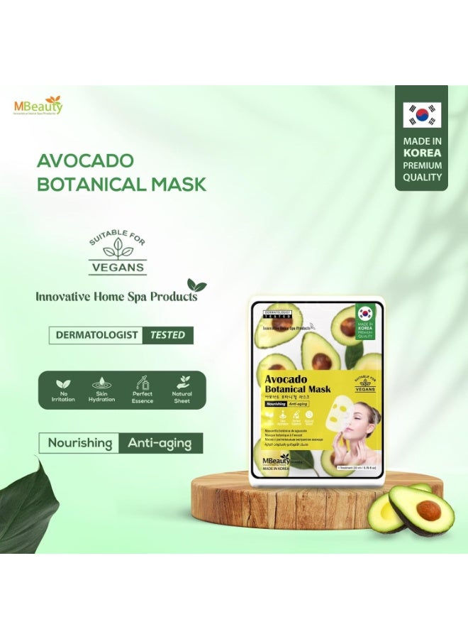 Mbeauty Avocado Botanical Mask 23Ml - Image 5