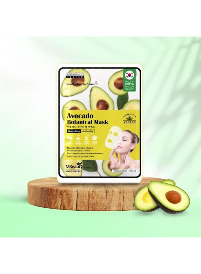 Mbeauty Avocado Botanical Mask 23Ml - Image 3