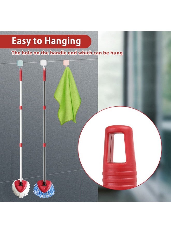 Hibaby 4-Section Spin Mop Replacement Handle- 2.5-5 Foot Mop Handle Replacement Stick Only Compatible with O Cedar EasyWring Spin Mop Base (Mop Head Not Included) - Image 5