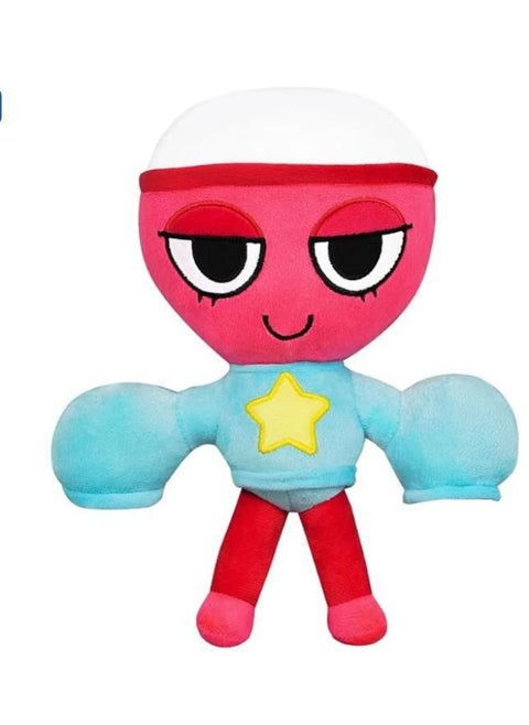 Dandy's World Plush Scraps-Color:Dadi Five-pointed Star Gigi Thief 30cm 120g-Height:Vacuum Compression Packaging