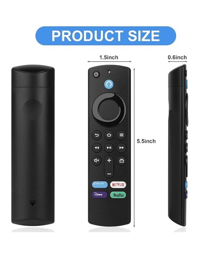 NEW Voice Remote (3rd Gen) L5B83G with TV Controls – Compatible with Fire TV Stick / 4K / Max / Lite / Cube, Alexa Voice Remote