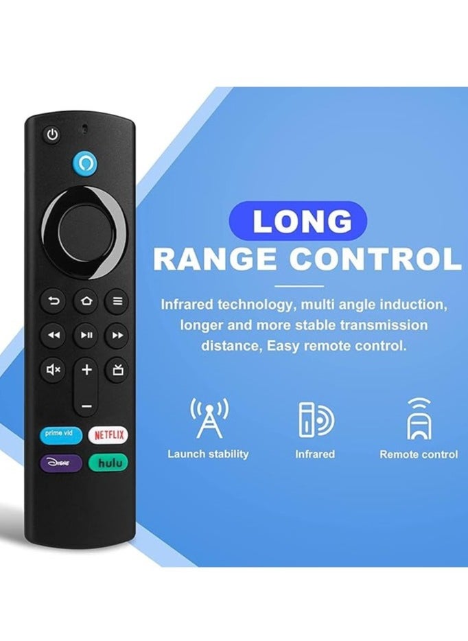 NEW Voice Remote (3rd Gen) L5B83G with TV Controls – Compatible with Fire TV Stick / 4K / Max / Lite / Cube, Alexa Voice Remote