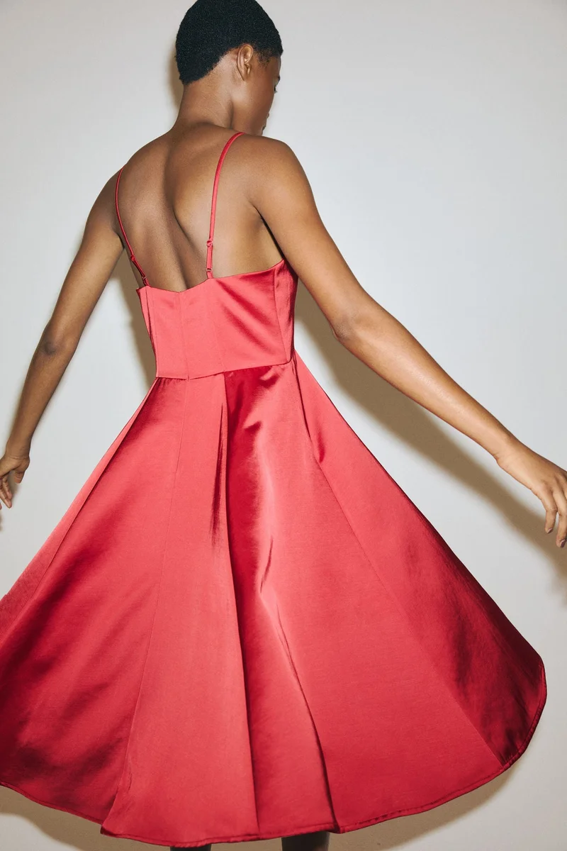 H&M V-neck strappy dress