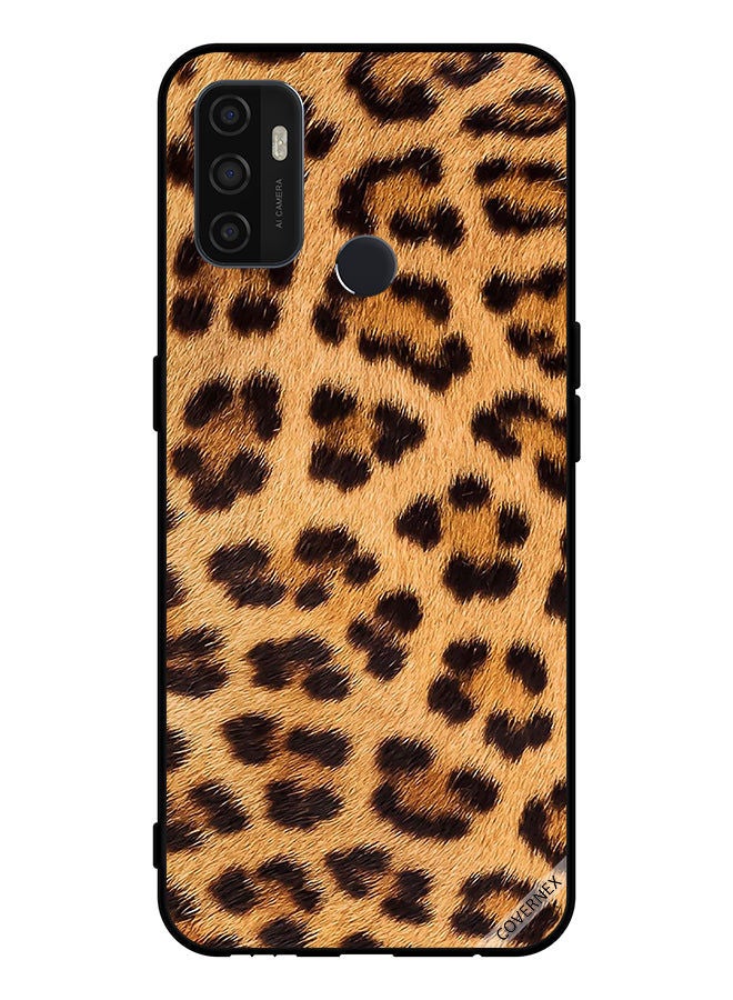 Covernex Protective Case Cover For Oppo A11s Leopard Pattern Black & Brown  - Image 1