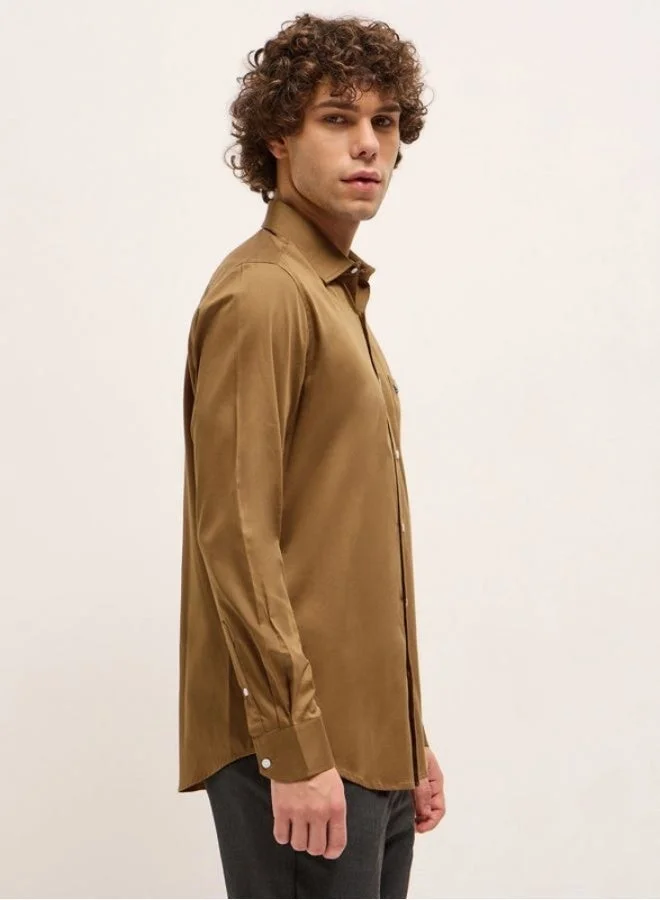 The Bear House  Men's Shirt for Casual and Formal Wear | Classic Button-Down Style for Office, Daily Use, Travel, Events & All-Season Outfits | Versatile & Stylish Wardrobe Essential for Every Occasion for Men | Best Price UAE