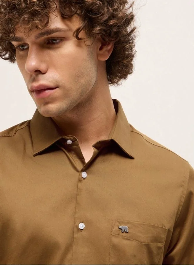The Bear House  Men's Shirt for Casual and Formal Wear | Classic Button-Down Style for Office, Daily Use, Travel, Events & All-Season Outfits | Versatile & Stylish Wardrobe Essential for Every Occasion for Men | Best Price UAE