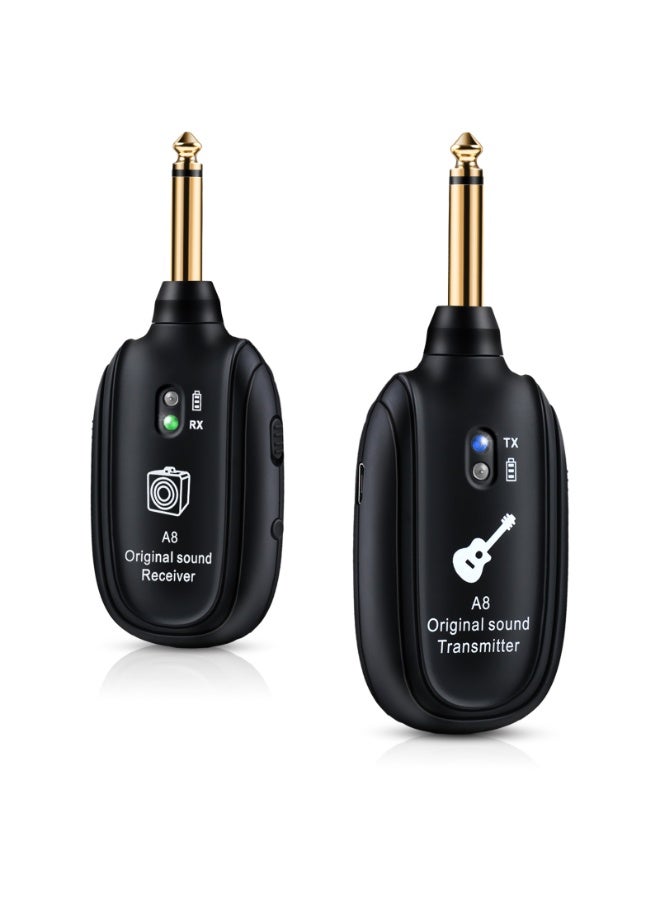 النظام اللاسلكي للجيتار A8 – جهاز إرسال واستقبال – درجة احترافية، تأخير منخفض - Image 5