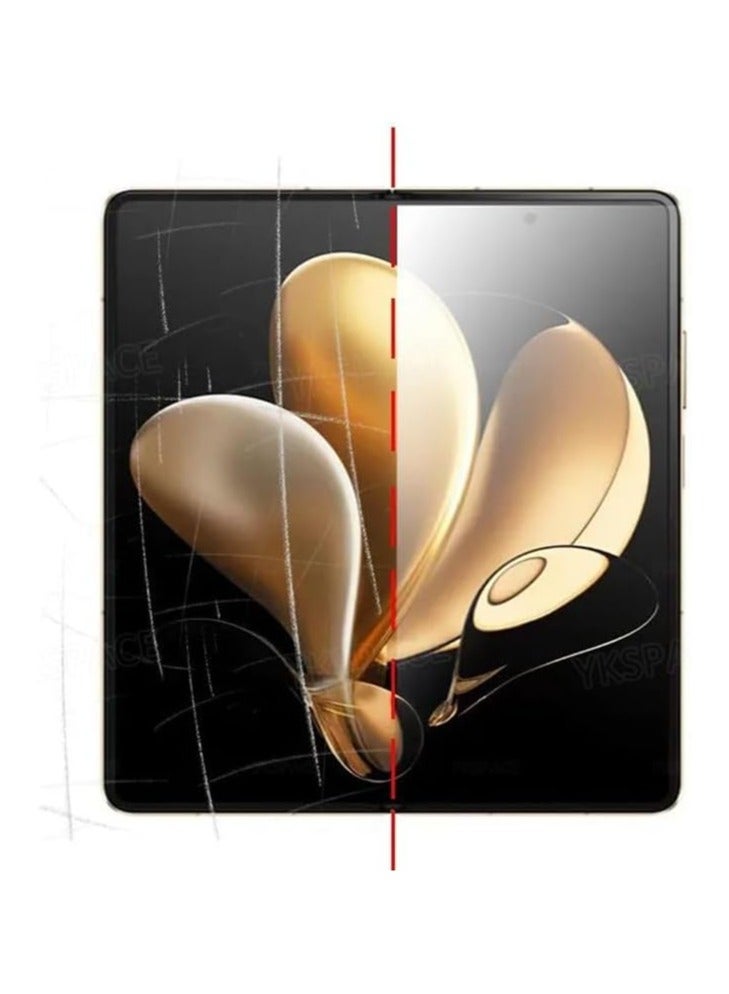 EPU Soft Privacy Hydrogel Film Compatible with Honor Magic V2 Purse Anti-Spy inner External Screen Protector For  - Image 4
