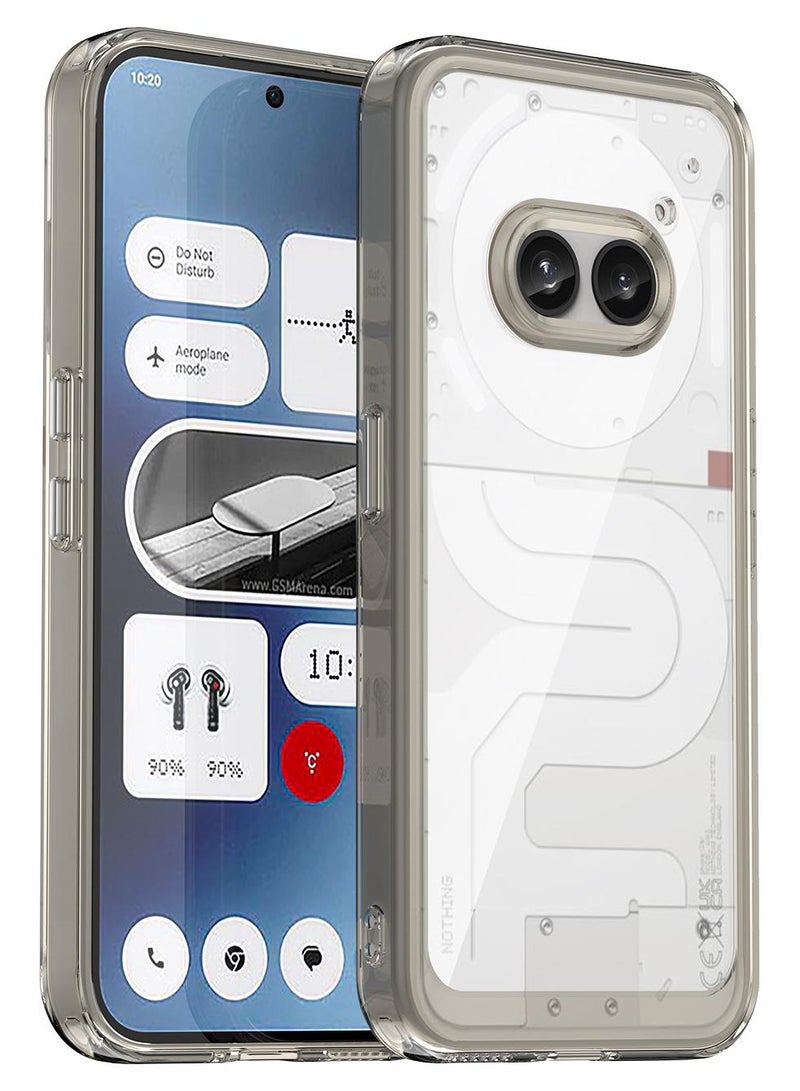 يوارب كينج غطاء حماية لهاتف Nothing 2A باللون الرمادي - Image 1