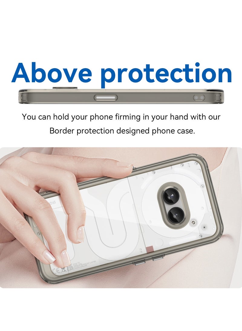 يوارب كينج غطاء حماية لهاتف Nothing 2A باللون الرمادي - Image 4