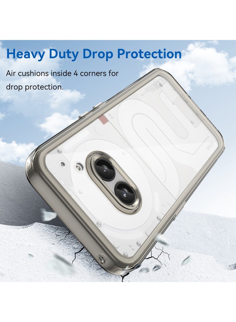 يوارب كينج غطاء حماية لهاتف Nothing 2A باللون الرمادي - Image 3