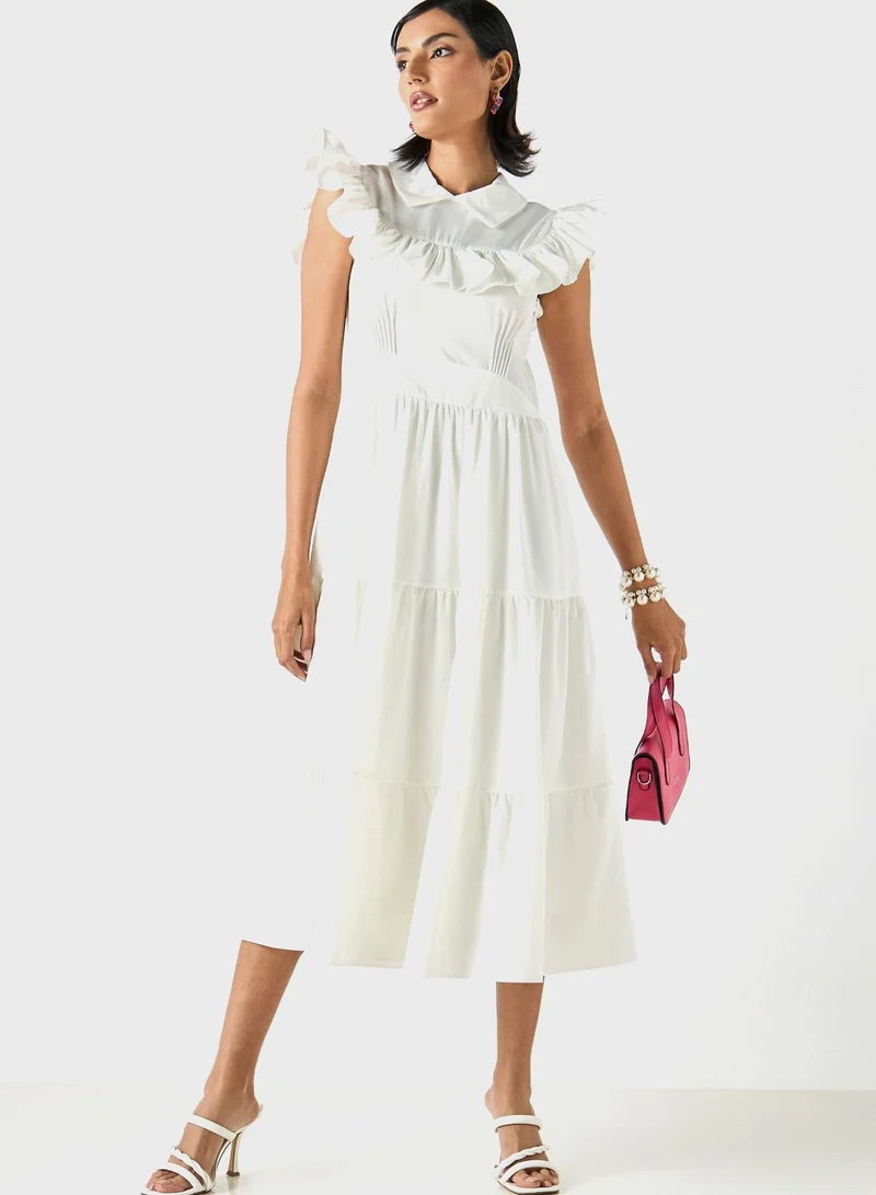 2Xtremz Ruffled Tiered Dress